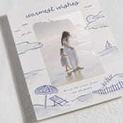 "Tis the Sea Sun" - Holiday Cards in Ocean by Pink House Press - Detail
