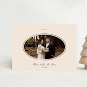 "Vignette" - Holiday Cards in Vanilla by Ani Somi - Front