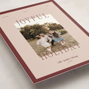 "Cranberry Sauce" - Holiday Cards in Cranberry Sauce by Blustery August - Detail