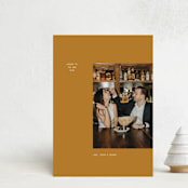 "Bare Minimum" - Holiday Cards in Golden Hour by Bramble Studio - Front