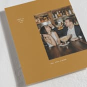 "Bare Minimum" - Holiday Cards in Golden Hour by Bramble Studio - Detail