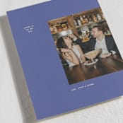 "Bare Minimum" - Holiday Cards in Blueberry Farm by Bramble Studio - Detail