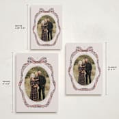 "Angelina" - Holiday Cards in Berry by Pati Cascino - Formats Available