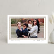 "Drawn Frame" - Holiday Cards in Snow by Snow and Ivy - Front
