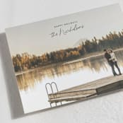 "Minimal Modern holiday" - Holiday Cards in Coal by Jackie Crawford - Detail
