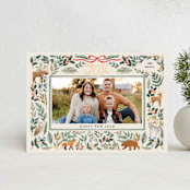 "wild forest" - Holiday Cards in Pine by Elly - Front