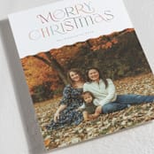 "Sorbet" - Holiday Cards in Sugar Cookie by Jennifer Wick - Detail