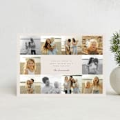 "Memory Book" - Holiday Cards in Almond by Olivia Raufman - Front