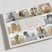 "Memory Book" - Holiday Cards in Almond by Olivia Raufman - Detail