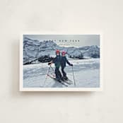 "Timeless Charm" - Holiday Cards in Ink by Lucrecia Caporale - Front