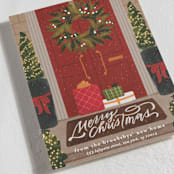 "Festive Doorstep" - Holiday Cards in Holly by Erin L. Wilson - Detail