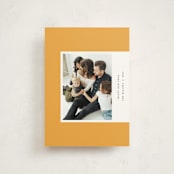"Aside" - Holiday Cards in Honey by Sumak Studio - Front