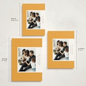"Aside" - Holiday Cards in Honey by Sumak Studio - Formats Available
