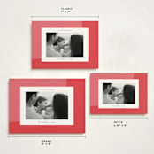 "Modern Abstract" - Holiday Cards in Berry by Morgan Kendall - Formats Available