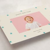 "Tiny Star Confetti" - Holiday Cards in Frost by Kercia Jane - Detail