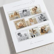 "Joyful Memories" - Holiday Cards in Snow by Lisa McLean - Detail