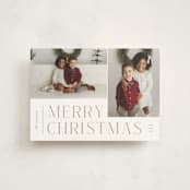 "Pair" - Holiday Cards in Cocoa by Pixel and Hank - Front