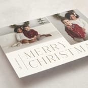 "Pair" - Holiday Cards in Cocoa by Pixel and Hank - Detail