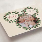 "Disney's Mickey Wreath" - Holiday Cards in Cookie Dough by Susan Zinader - Detail
