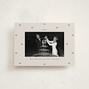 "Little bows" - Holiday Cards in Vanilla by Lea Delaveris - Front