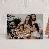 "Bless this Mess" - Holiday Cards in Snow by Lauren Chism - Front