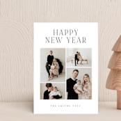 "Timeless Elegance" - Holiday Cards in Snow by Grae - Front