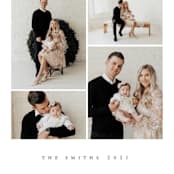 "Timeless Elegance" - Holiday Cards in Snow by Grae - Detail