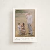 "Frame" - Holiday Cards in Snowball by Petra Kern - Front