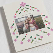 "Dazzled" - Holiday Cards in Sugar Plum by Vivian Yiwing - Detail