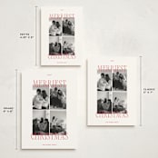 "Sparkling Cider" - Holiday Cards in Santa Suit by Blustery August - Formats Available