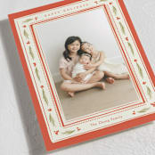 "Dresden" - Holiday Cards in Berry by Robert and Stella - Detail