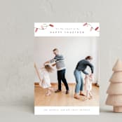 "merry and together" - Holiday Cards in Berry by Maja Cunningham - Front