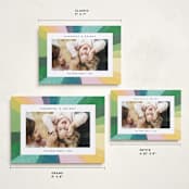 "Rainbow Burst" - Holiday Cards in Sorbet by Carrie Moradi - Formats Available