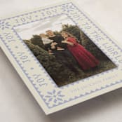"Endless Joy" - Holiday Cards in Periwinkle by Annie Chan - Detail
