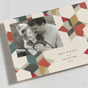 "paper craft" - Holiday Cards in Cinnamon by Sumak Studio - Detail