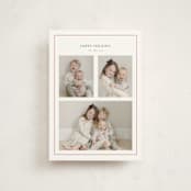 "three" - Holiday Cards in Candy Cane by Lori Wemple - Front