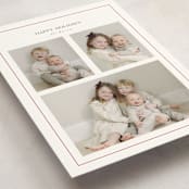 "three" - Holiday Cards in Candy Cane by Lori Wemple - Detail