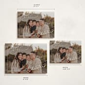 "Sophisticate" - Holiday Cards in Snow by Nicoletta Savod - Formats Available