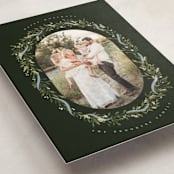 "Juniper Garland" - Holiday Cards in Juniper Berry by Erin L. Wilson - Detail