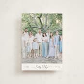 "Together" - Holiday Cards in Winter by Christy Hy Lee - Front