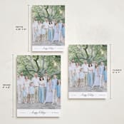 "Together" - Holiday Cards in Winter by Christy Hy Lee - Formats Available