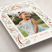 "Twelve Days" - Holiday Cards in Santa Suit by Leah Bisch - Detail