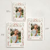"Twelve Days" - Holiday Cards in Santa Suit by Leah Bisch - Formats Available