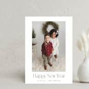 "moderne noël" - Holiday Cards in Pine Needle by Benita Crandall - Front