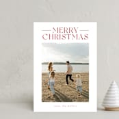 "Red" - Holiday Cards in Holly by Darryl Don Doctor - Front