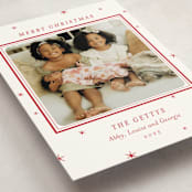 "starry wonder" - Holiday Cards in Candy Cane by Alston Foster - Detail