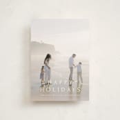 "Vast" - Holiday Cards in Snow by Amy Kross - Front