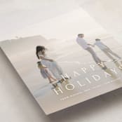 "Vast" - Holiday Cards in Snow by Amy Kross - Detail