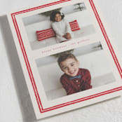 "Perfectly Framed" - Holiday Cards in Candy by Corinne Malesic - Detail