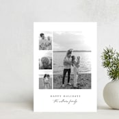 "modern layout" - Holiday Cards in Chalk by Angela Thompson - Front